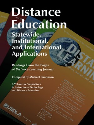 cover image of Distance Education